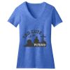 Women's Perfect Blend ® CVC V Neck Tee Thumbnail