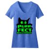 Women's Perfect Blend ® CVC V Neck Tee Thumbnail