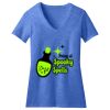 Women's Perfect Blend ® CVC V Neck Tee Thumbnail