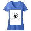 Women's Perfect Blend ® CVC V Neck Tee Thumbnail