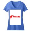 Women's Perfect Blend ® CVC V Neck Tee Thumbnail