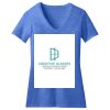 Women's Perfect Blend ® CVC V Neck Tee Thumbnail