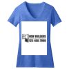 Women's Perfect Blend ® CVC V Neck Tee Thumbnail