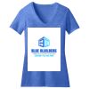 Women's Perfect Blend ® CVC V Neck Tee Thumbnail