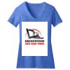 Women's Perfect Blend ® CVC V Neck Tee Thumbnail