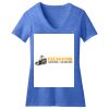 Women's Perfect Blend ® CVC V Neck Tee Thumbnail