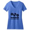 Women's Perfect Blend ® CVC V Neck Tee Thumbnail