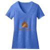 Women's Perfect Blend ® CVC V Neck Tee Thumbnail