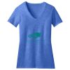 Women's Perfect Blend ® CVC V Neck Tee Thumbnail