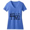 Women's Perfect Blend ® CVC V Neck Tee Thumbnail