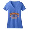 Women's Perfect Blend ® CVC V Neck Tee Thumbnail