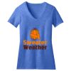 Women's Perfect Blend ® CVC V Neck Tee Thumbnail