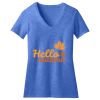 Women's Perfect Blend ® CVC V Neck Tee Thumbnail