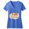 Women's Perfect Blend ® CVC V Neck Tee Thumbnail