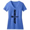 Women's Perfect Blend ® CVC V Neck Tee Thumbnail