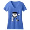 Women's Perfect Blend ® CVC V Neck Tee Thumbnail