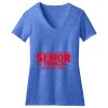 Women's Perfect Blend ® CVC V Neck Tee Thumbnail