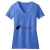 Women's Perfect Blend ® CVC V Neck Tee Thumbnail