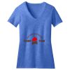 Women's Perfect Blend ® CVC V Neck Tee Thumbnail