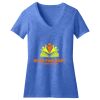 Women's Perfect Blend ® CVC V Neck Tee Thumbnail