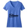 Women's Perfect Blend ® CVC V Neck Tee Thumbnail